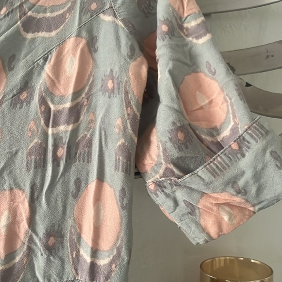 Anthropologie, Bombay Paisley button front dress, size XS - Picture 3 of 5